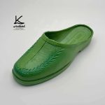 دمپایی زنانه سبز آبی نیک پا