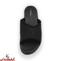 دمپایی زنانه پاشنه دار توری هد هد