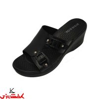 دمپایی زنانه دو سگک بلند هد هد 2 دمپایی زنانه دو سگک بلند هد هد