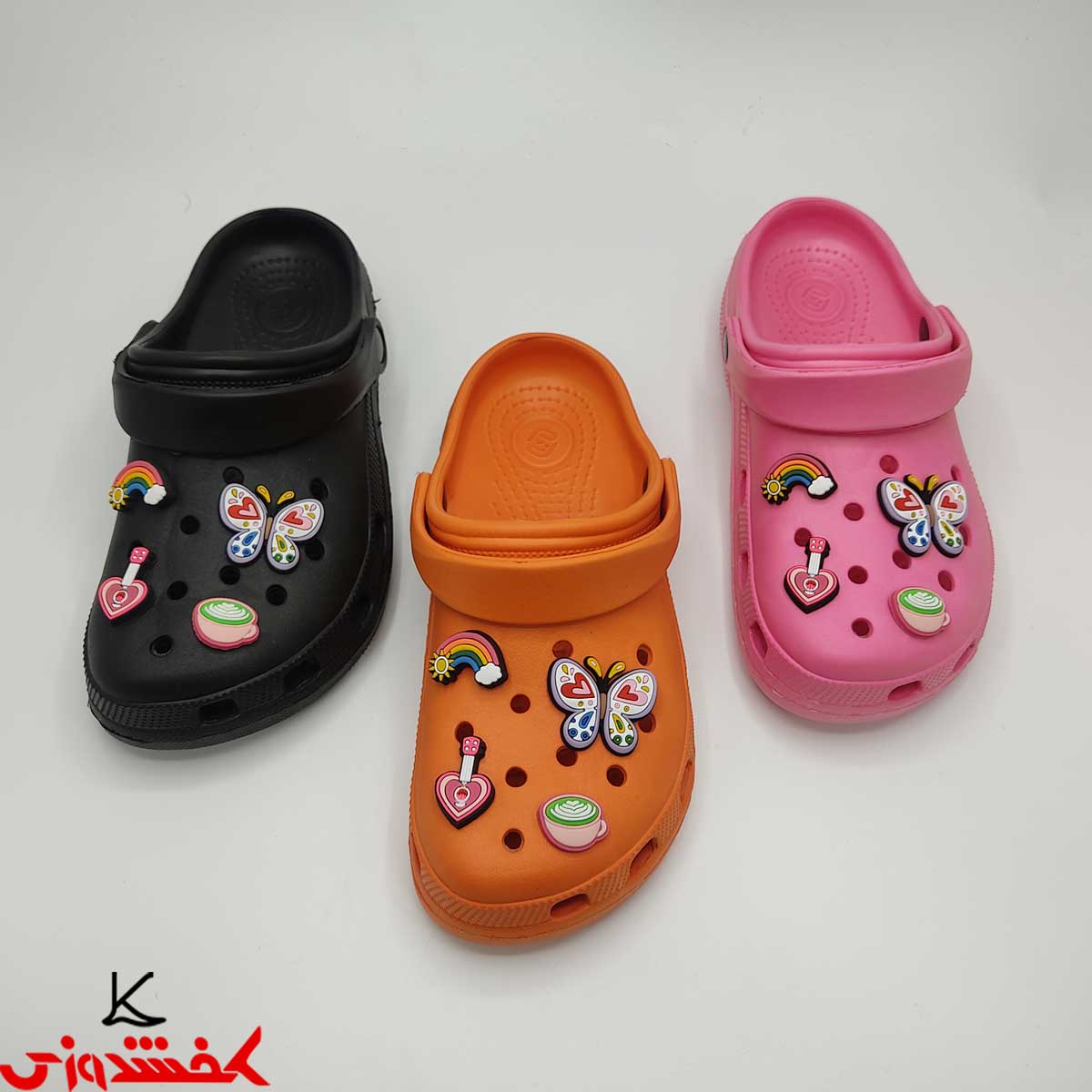 دمپایی زنانه با استیکر پاسارگاد