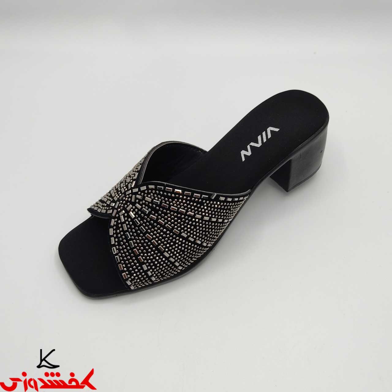 دمپایی زنانه عربی پاشنه دار باگت ویان