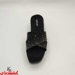 دمپایی زنانه ضربدری لژ دار ویان