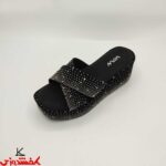 دمپایی زنانه ضربدری لژ دار ویان