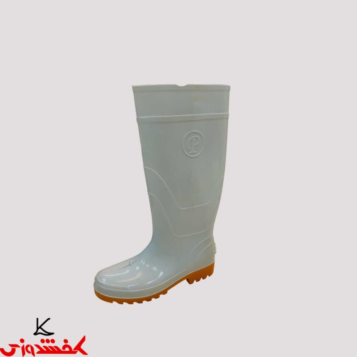چکمه مردانه البرز سفید جاپا