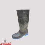 چکمه مردانه نپال مشکی زیره آبی شیما