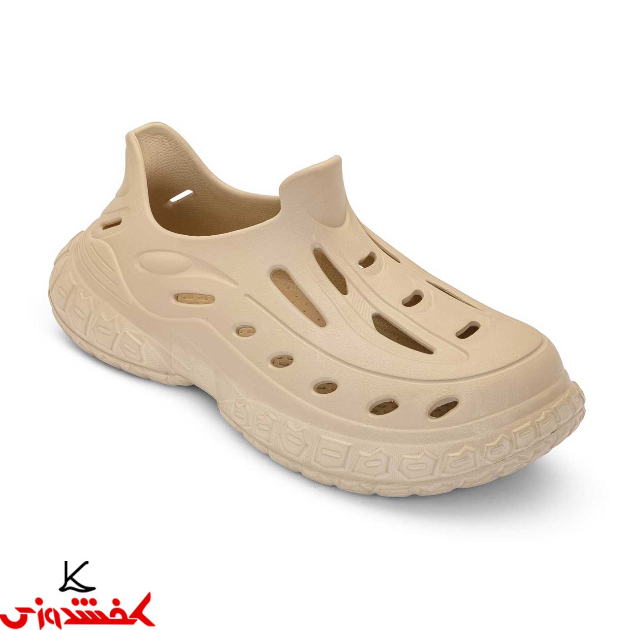 دمپایی مردانه هامر خاکی شیما