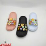 دمپایی دخترانه کیوت زیتون